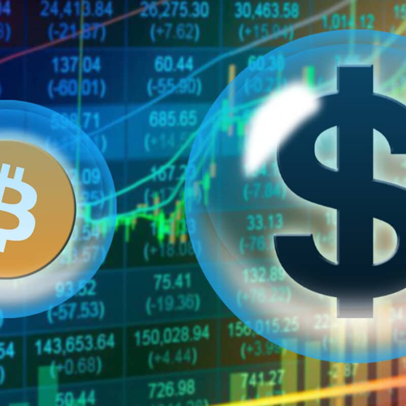 تاثیر شاخص دلار بر بیت کوین