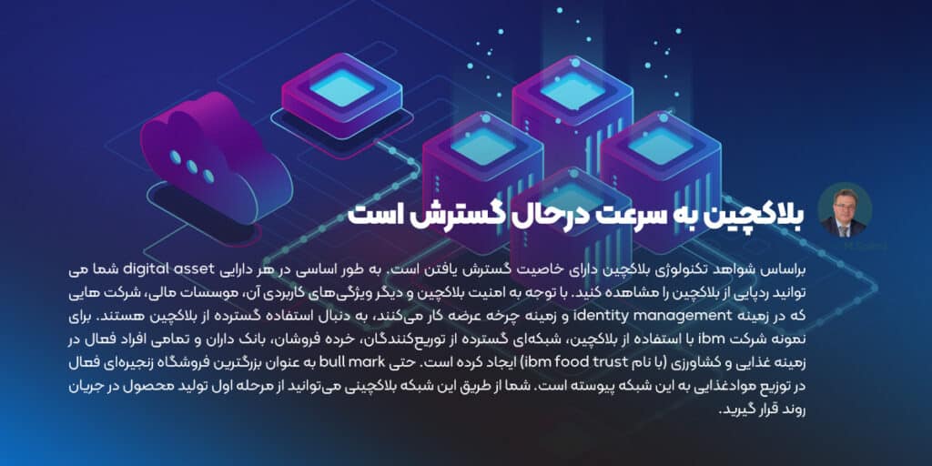 بلاکچین به سرعت درحال گسترش است