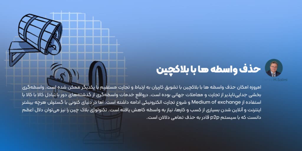 حذف واسطه ها با بلاکچین چگونه انجام می شود