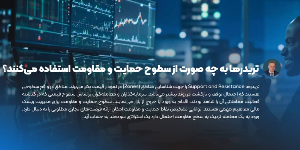 تریدرها به چه صورت از سطوح حمایت و مقاومت استفاده می‌کنند