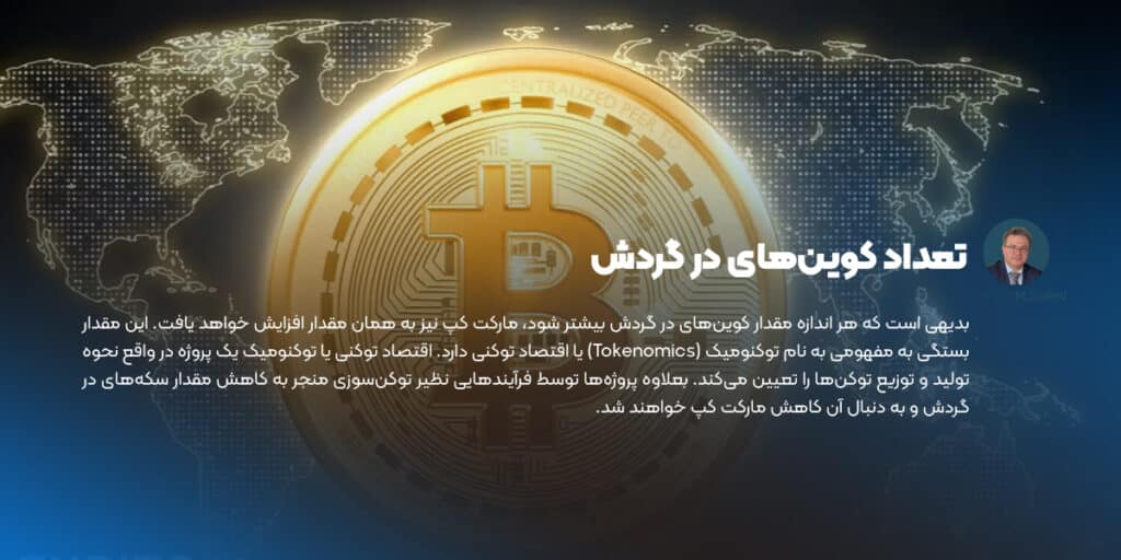 تعداد کوین‌های در گردش