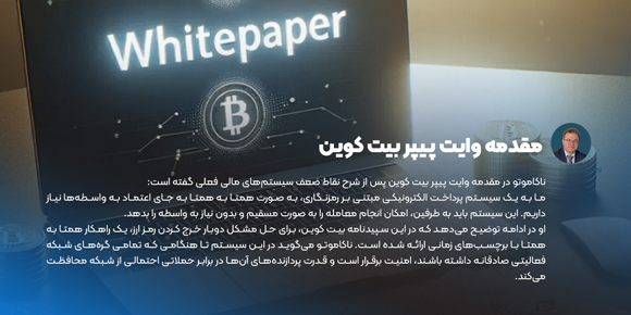 مقدمه وایت پیپر بیت کوین