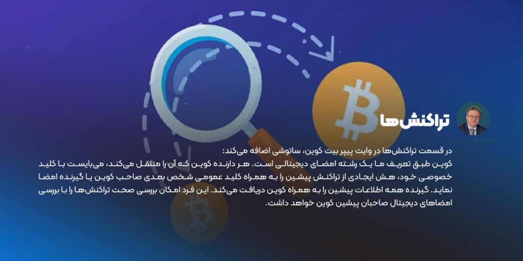 وایت پیپر تراکنش های بیت کوین