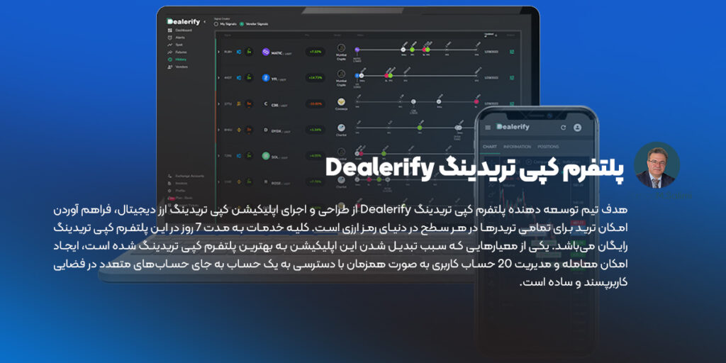 پلتفرم کپی تریدینگ Dealerify